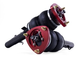 Honda Accord Coupe Coilover Suspension Kit - Front - Air Lift - Air Lift Performance - Red - `13-`17